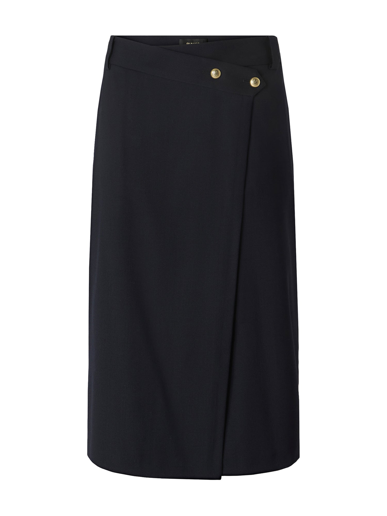 Gonna longuette in misto lana 107713 A3MSG03 PINKO 