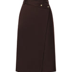 Gonna longuette in misto lana 107713 A3MSM04 PINKO 