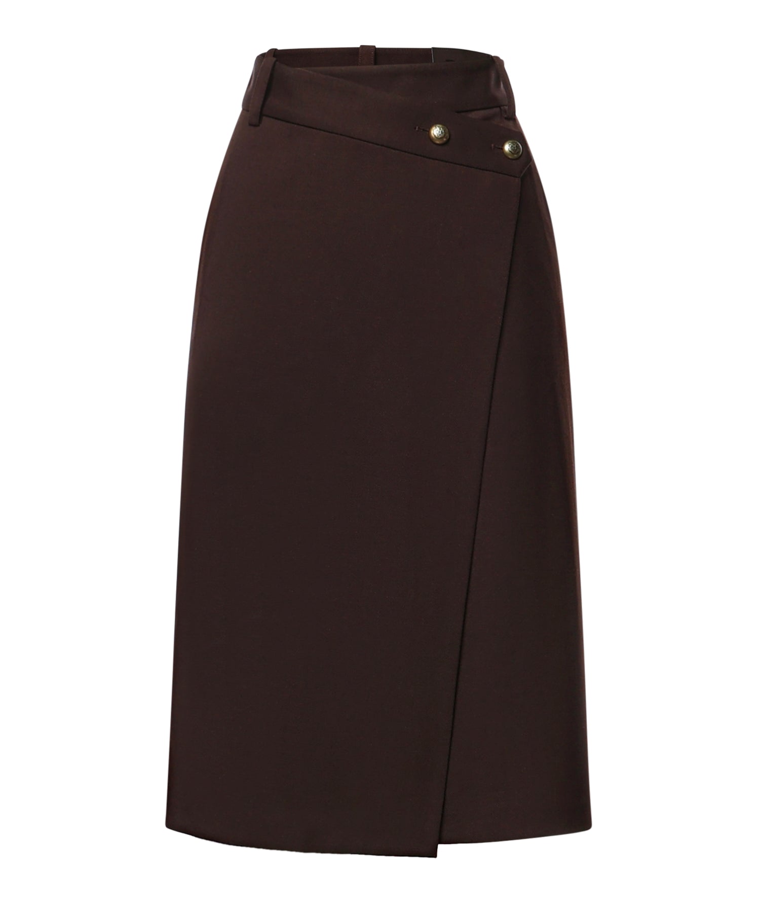 Gonna longuette in misto lana 107713 A3MSM04 PINKO 