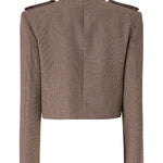 Giacca cropped con alamari 107715 A3MQCY4 PINKO 