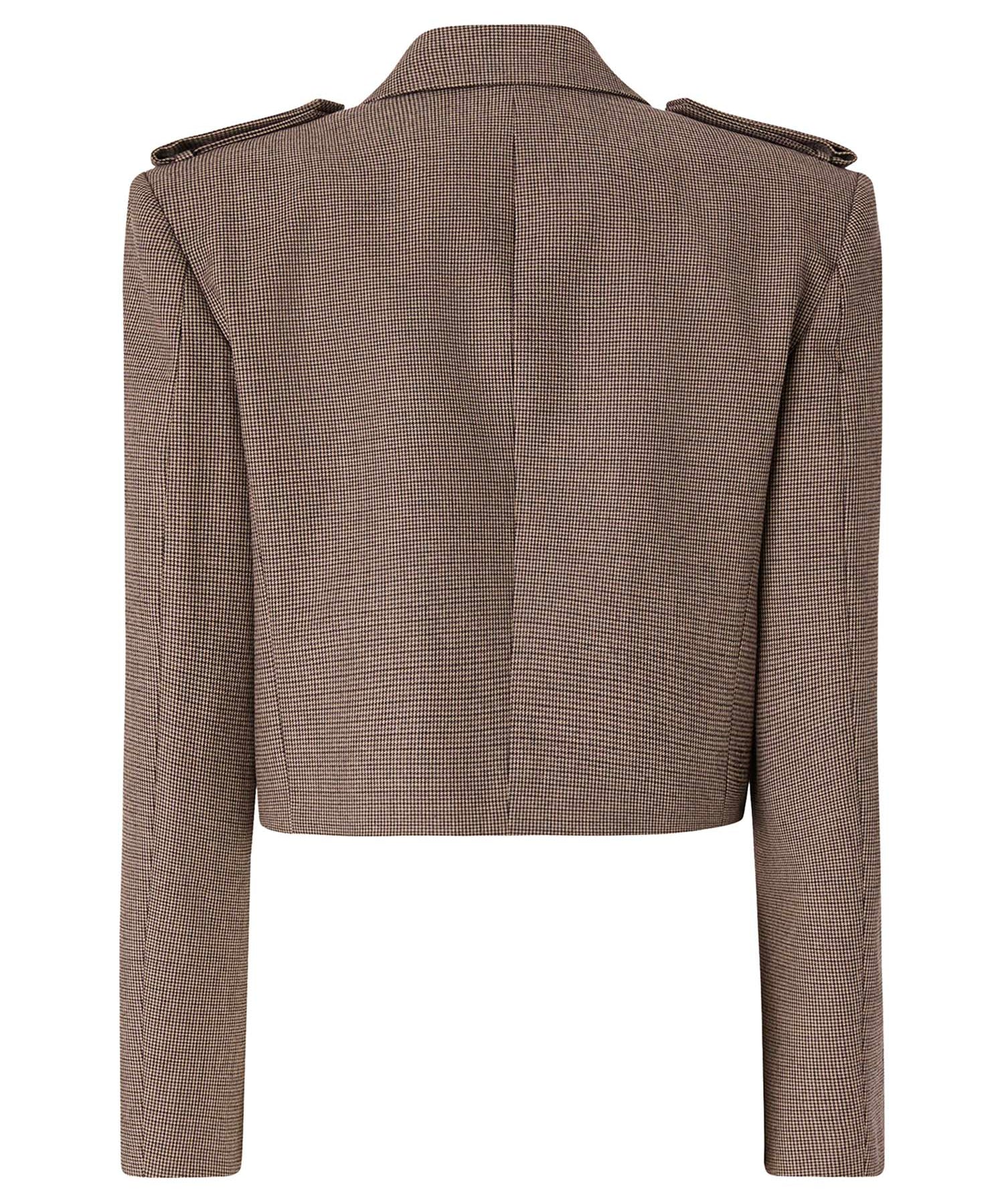 Giacca cropped con alamari 107715 A3MQCY4 PINKO 