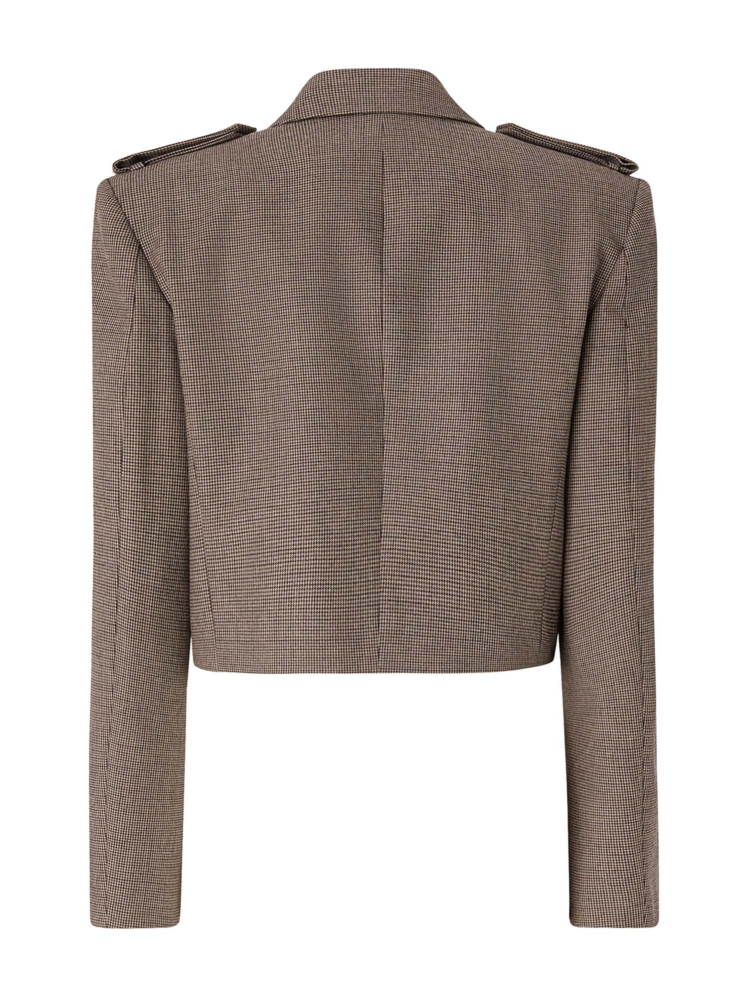 Giacca cropped con alamari 107715 A3MQCY4 PINKO 