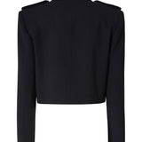 Giacca cropped con alamari<BR/> 107715 A3MSG03 PINKO 