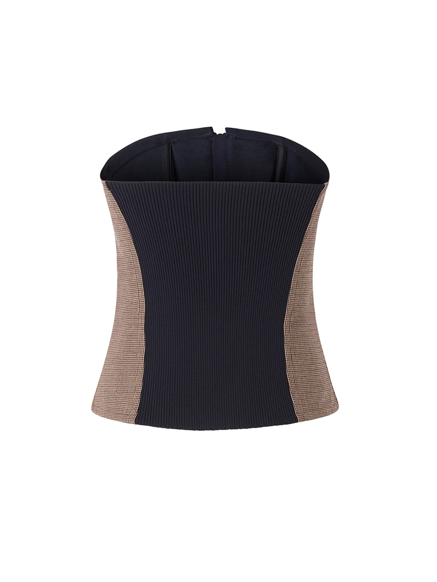 Top bustier con zip 107717 A3MQCY4 PINKO 