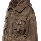 Piumino in nylon 107723 A2OIL67 PINKO 