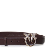 Cintura Love Birds in pelle 107758 A0F1W34Y PINKO 