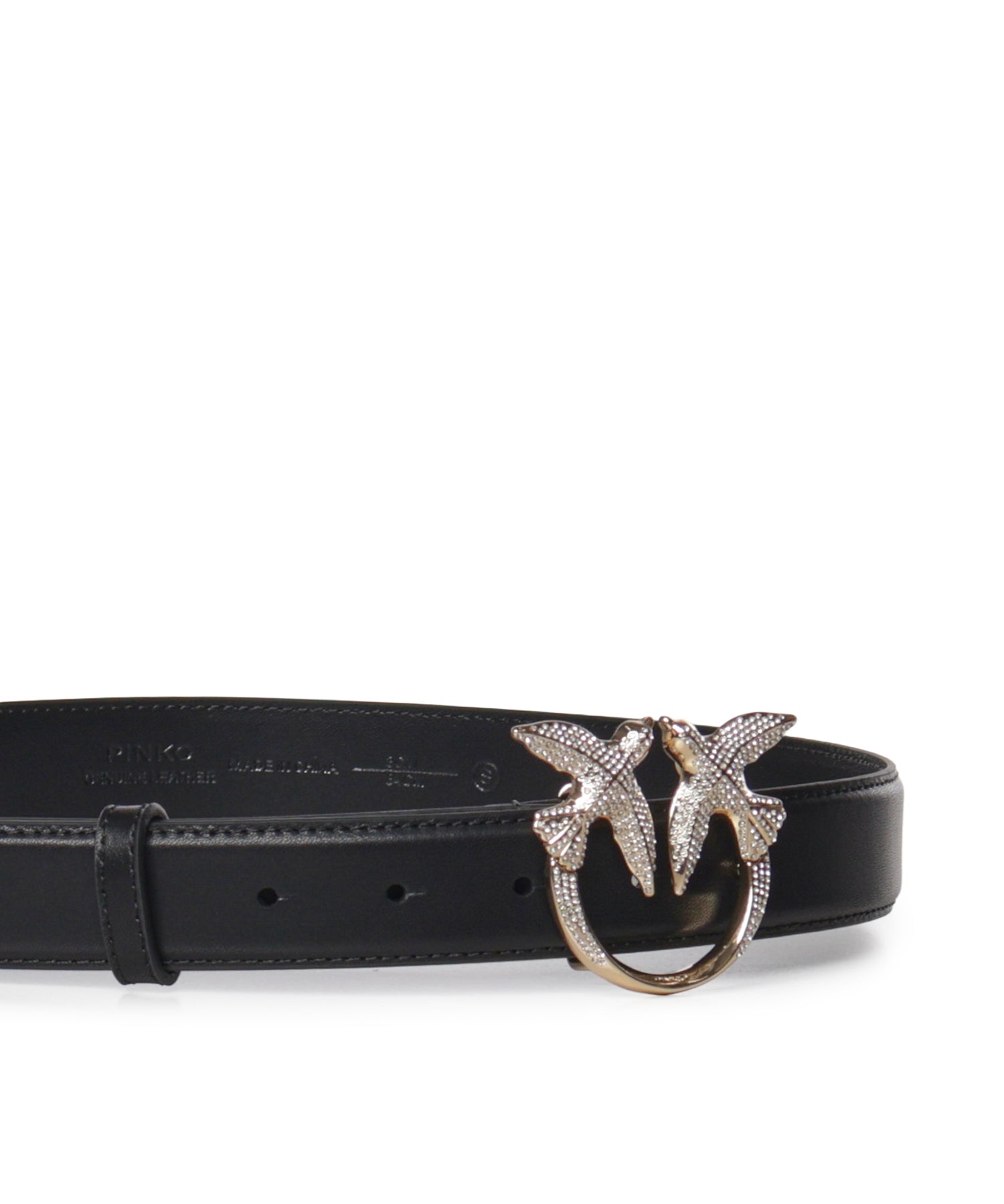Cintura Love Birds in pelle 107758 A0F1Z99Y PINKO 
