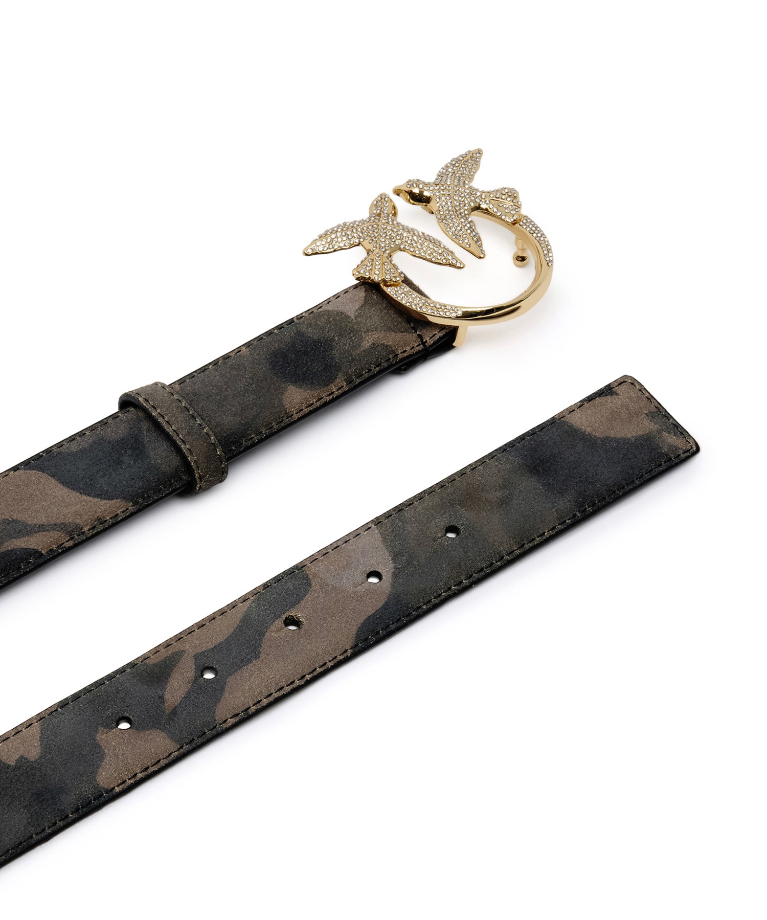 Cintura in suede camouflage 107758 A3LRST3Y PINKO 