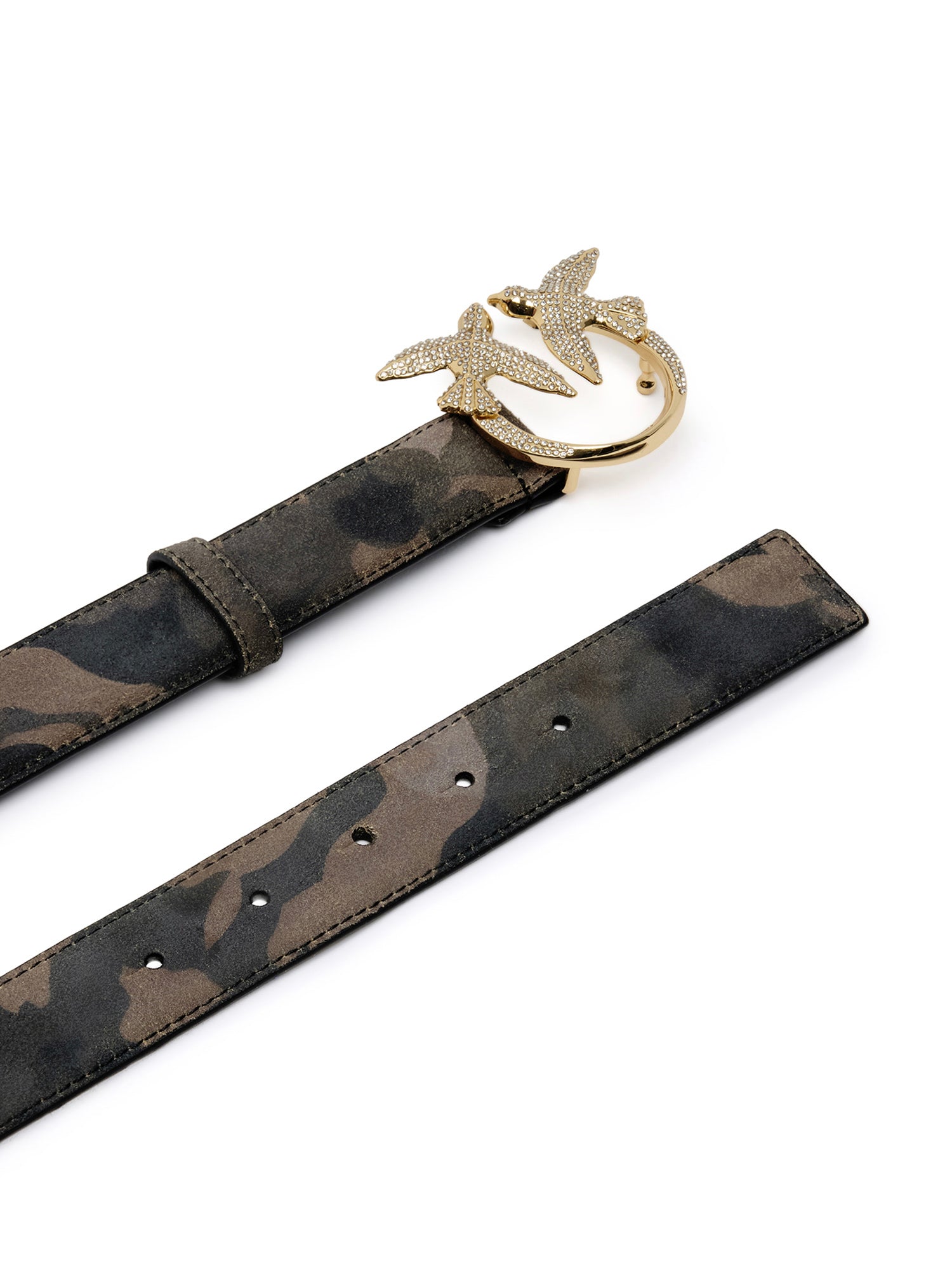 Cintura in suede camouflage 107758 A3LRST3Y PINKO 