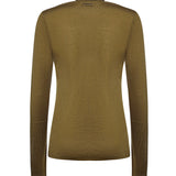 Maglia in lana con pizzo e fusciacca 107775 A3O1V63 PINKO 