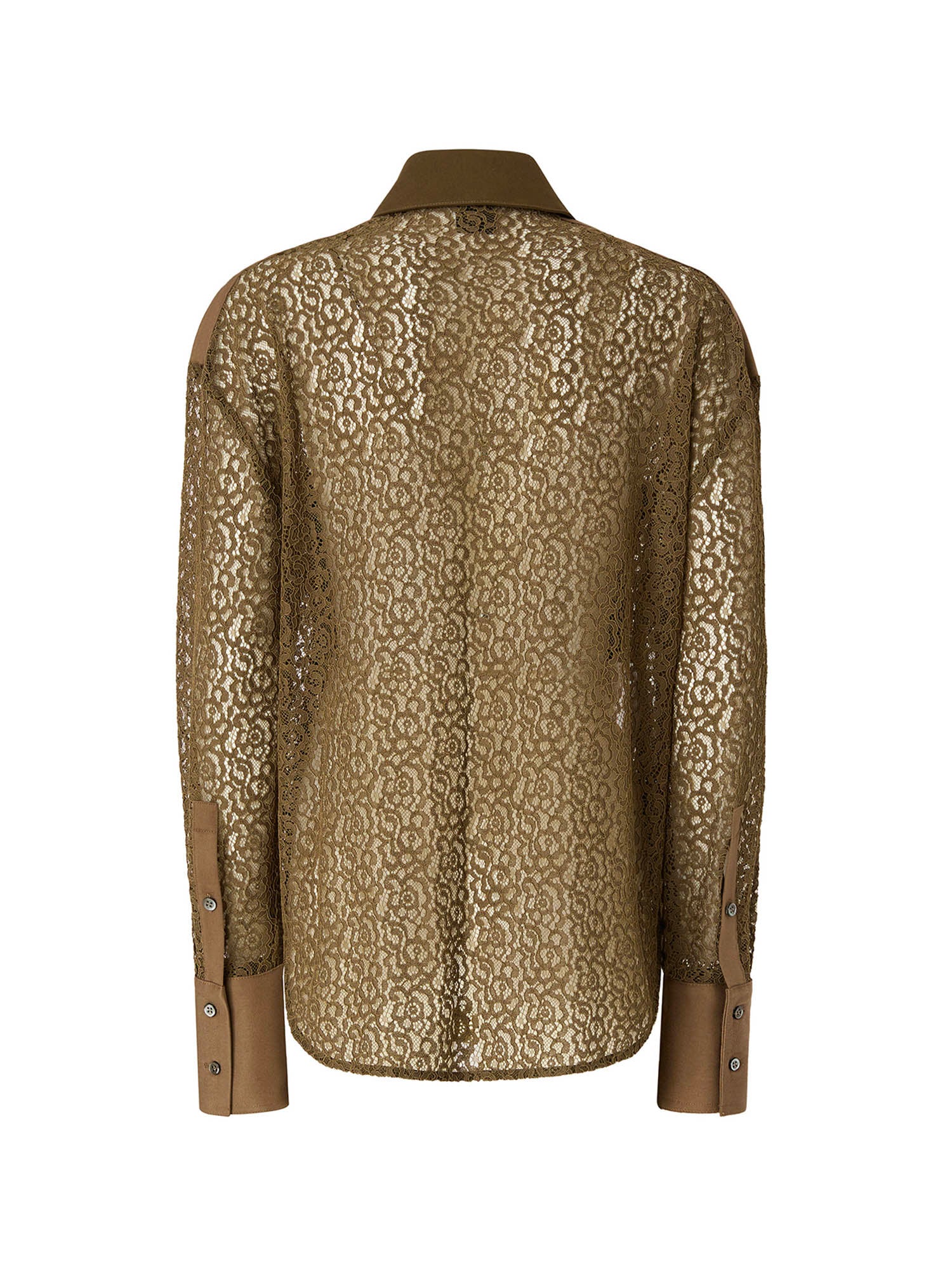 Camicia in pizzo rebrodé 107780 A3NTST3 PINKO 