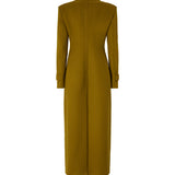 Cappotto lungo in panno di misto lana 107783 A3O3V62 PINKO 