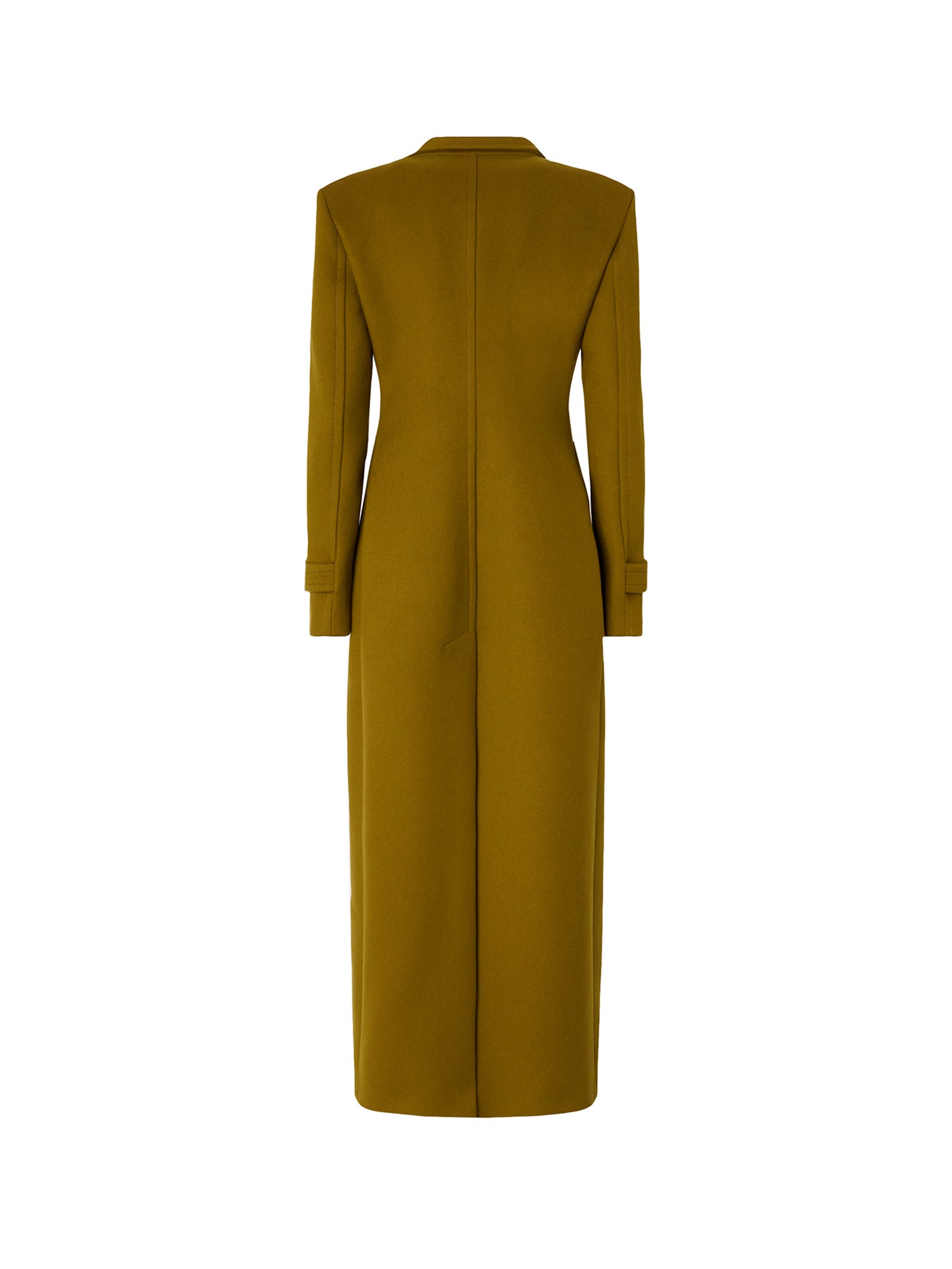 Cappotto lungo in panno di misto lana 107783 A3O3V62 PINKO 