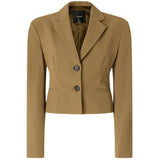 Blazer cropped in tessuto tecnico 107784 A3MPV59 PINKO 