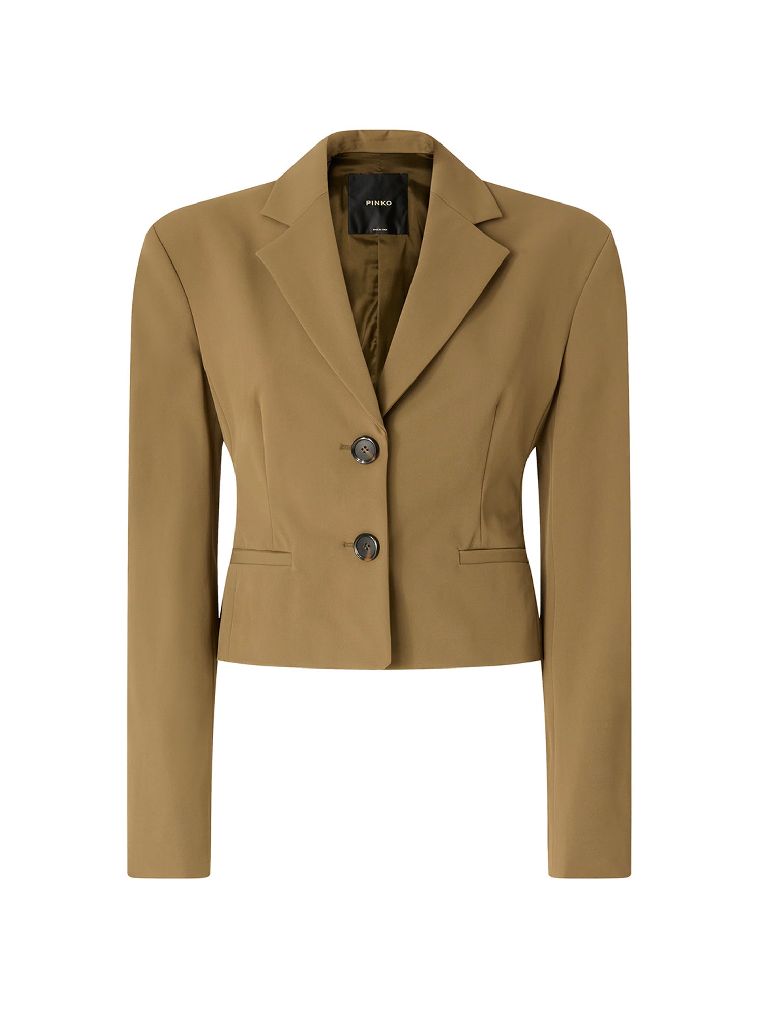 Blazer cropped in tessuto tecnico 107784 A3MPV59 PINKO 