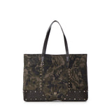 Shopper in suede con stampa camouflage 107820 A3LRST3Y PINKO 
