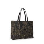 Shopper in suede con stampa camouflage 107820 A3LRST3Y PINKO 