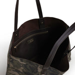 Shopper in suede con stampa camouflage 107820 A3LRST3Y PINKO 