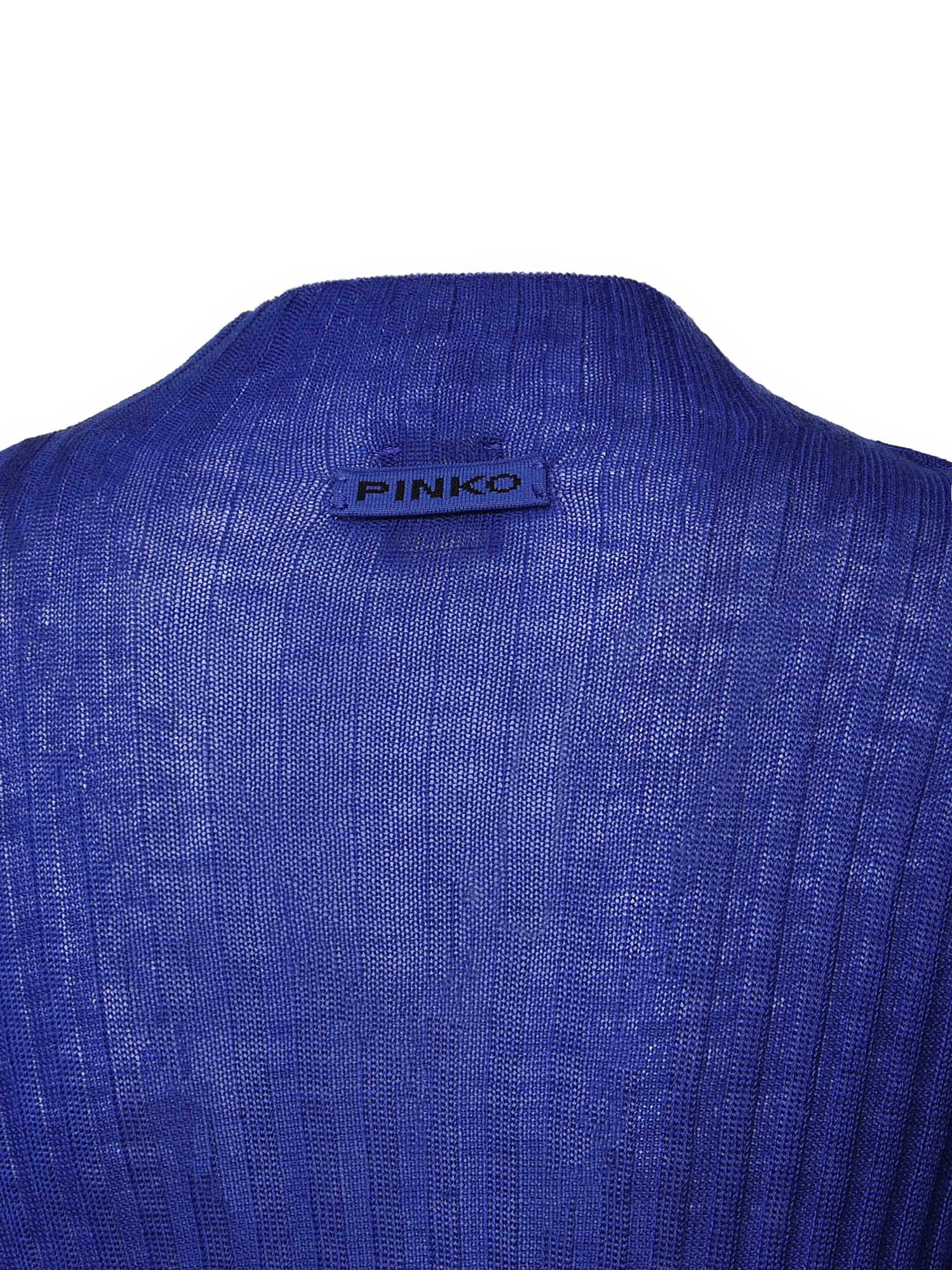 Maglia a coste in lana 107834 A2Z6F90 PINKO 