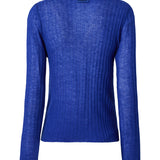 Maglia a coste in lana 107834 A2Z6F90 PINKO 
