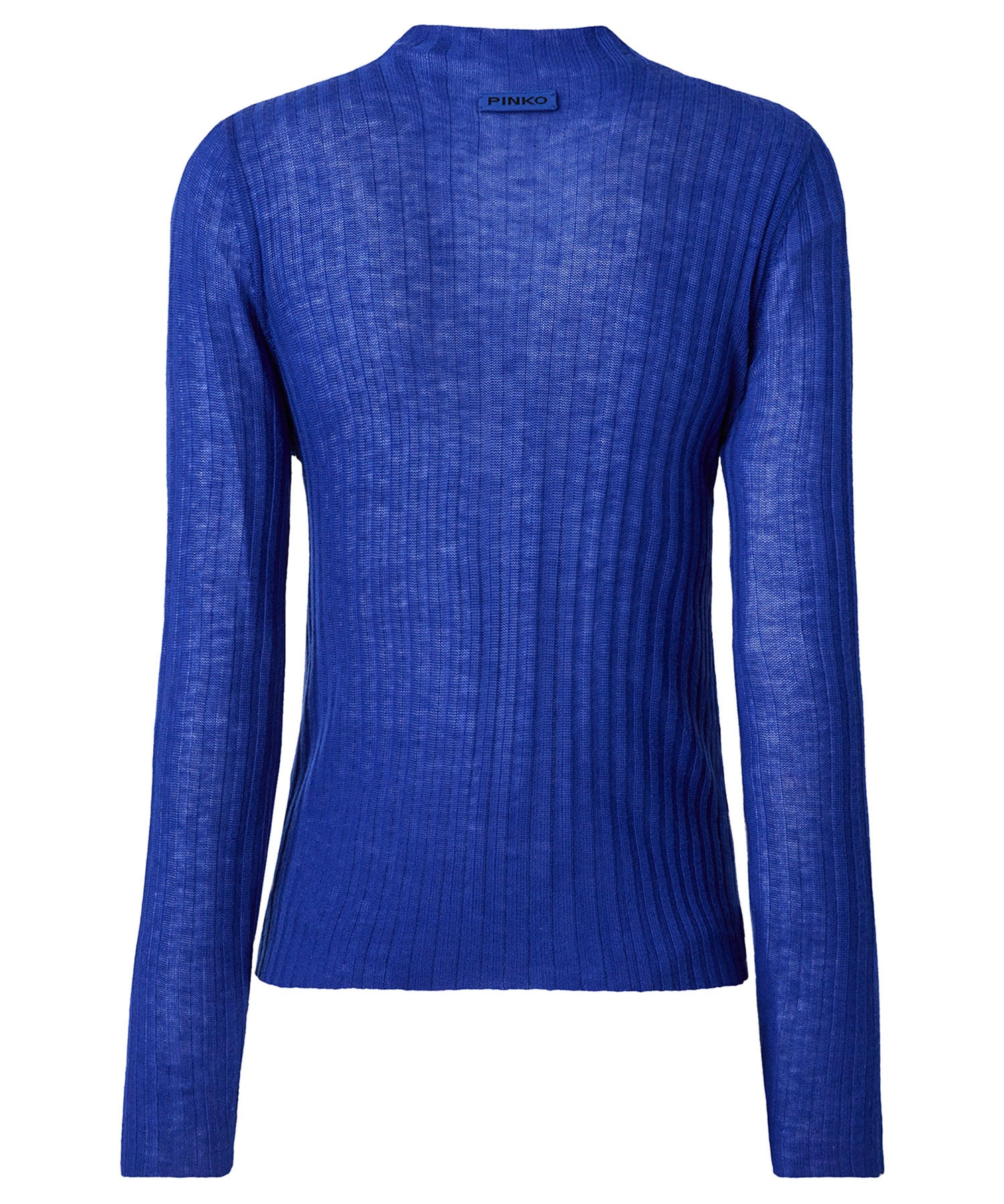 Maglia a coste in lana 107834 A2Z6F90 PINKO 