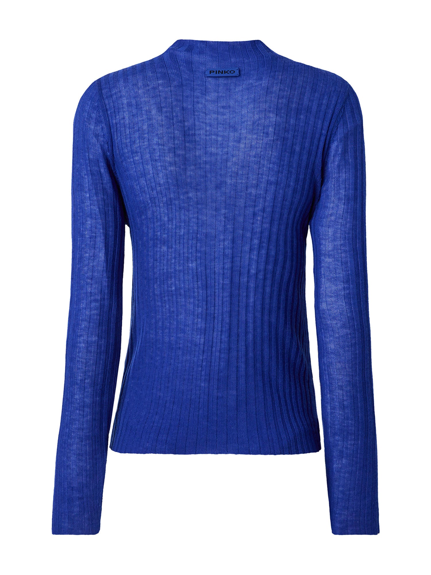 Maglia a coste in lana 107834 A2Z6F90 PINKO 