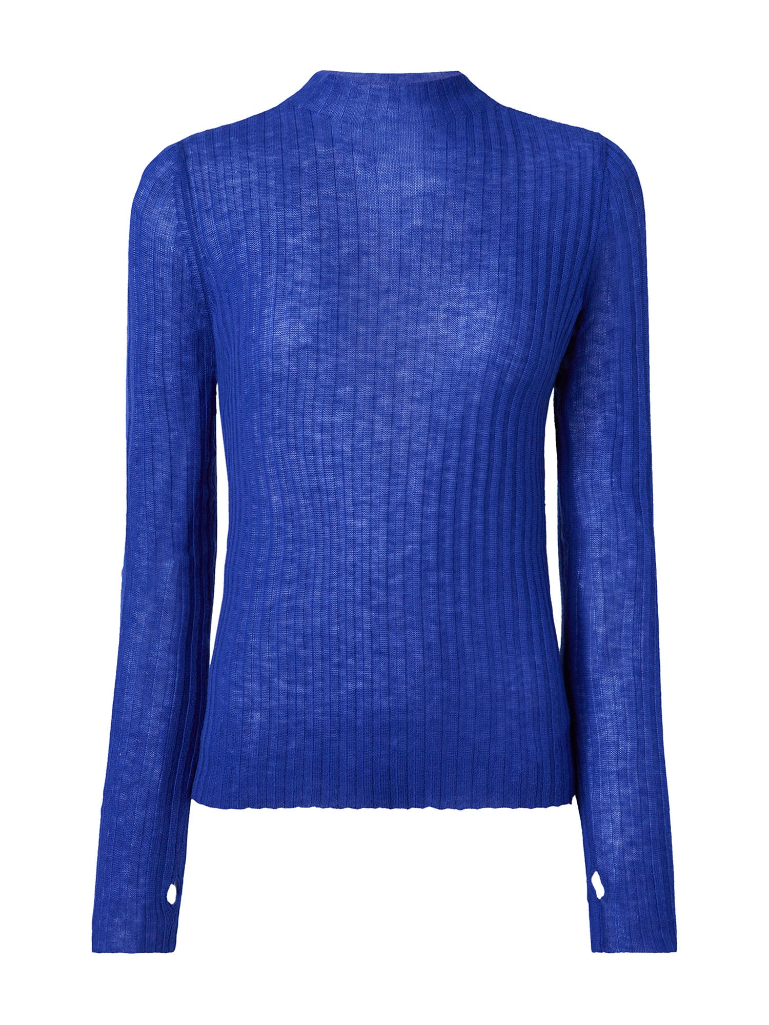 Maglia a coste in lana 107834 A2Z6F90 PINKO 