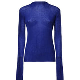 Maglia a coste in lana 107834 A2Z6F90 PINKO 