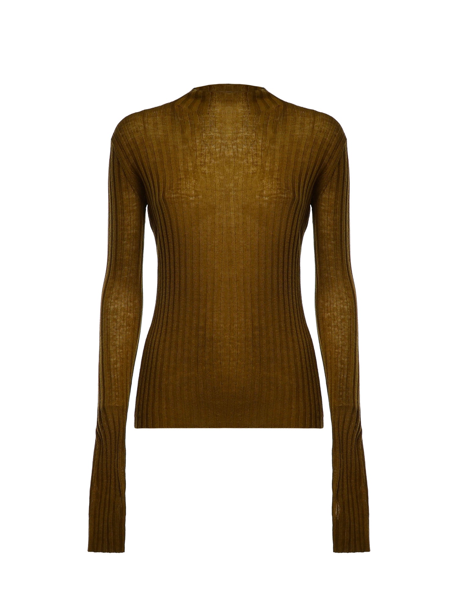 Maglia a coste in lana 107834 A2Z6V62 PINKO 