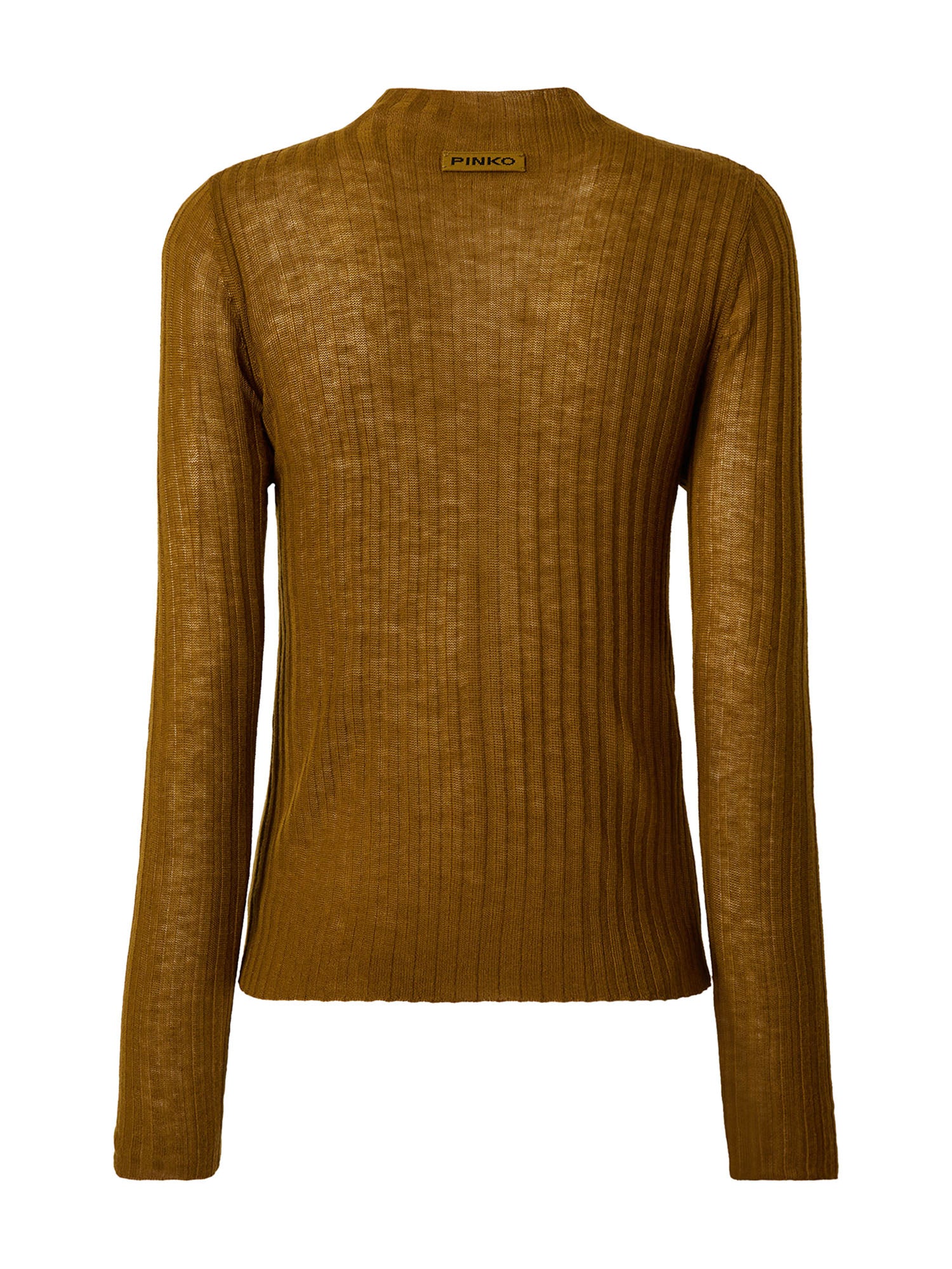 Maglia a coste in lana 107834 A2Z6V62 PINKO 