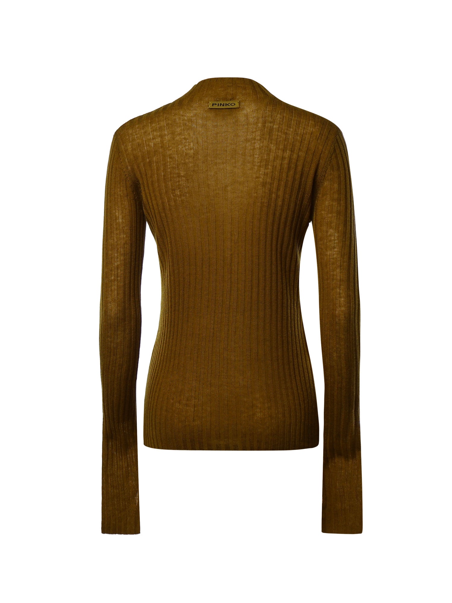 Maglia a coste in lana 107834 A2Z6V62 PINKO 