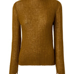 Maglia a coste in lana 107834 A2Z6V62 PINKO 