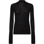 Maglia a coste in lana 107834 A2Z6Z99 PINKO 