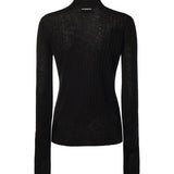 Maglia a coste in lana 107834 A2Z6Z99 PINKO 