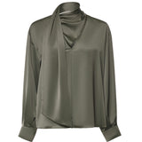 Blusa Sangiovese in satin 107845 A3OSX18 PINKO 