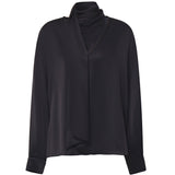 Blusa Sangiovese in satin 107845 A3OSZ99 PINKO 