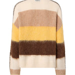 Maglia in misto alpaca a righe 107860 A3P0ZLF PINKO 