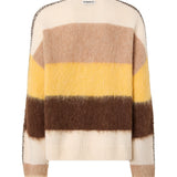 Maglia in misto alpaca a righe 107860 A3P0ZLF PINKO 