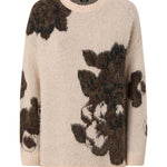 Maglione in misto lana e alpaca con motivo floreale 107861 A3P2SD3 PINKO 