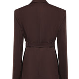 Blazer monopetto con cintura 107864 A3MSM04 PINKO 