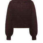 Maglia cropped in lana 107874 A3P4M04 PINKO 