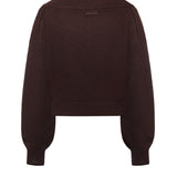 Maglia cropped in lana 107874 A3P4M04 PINKO 