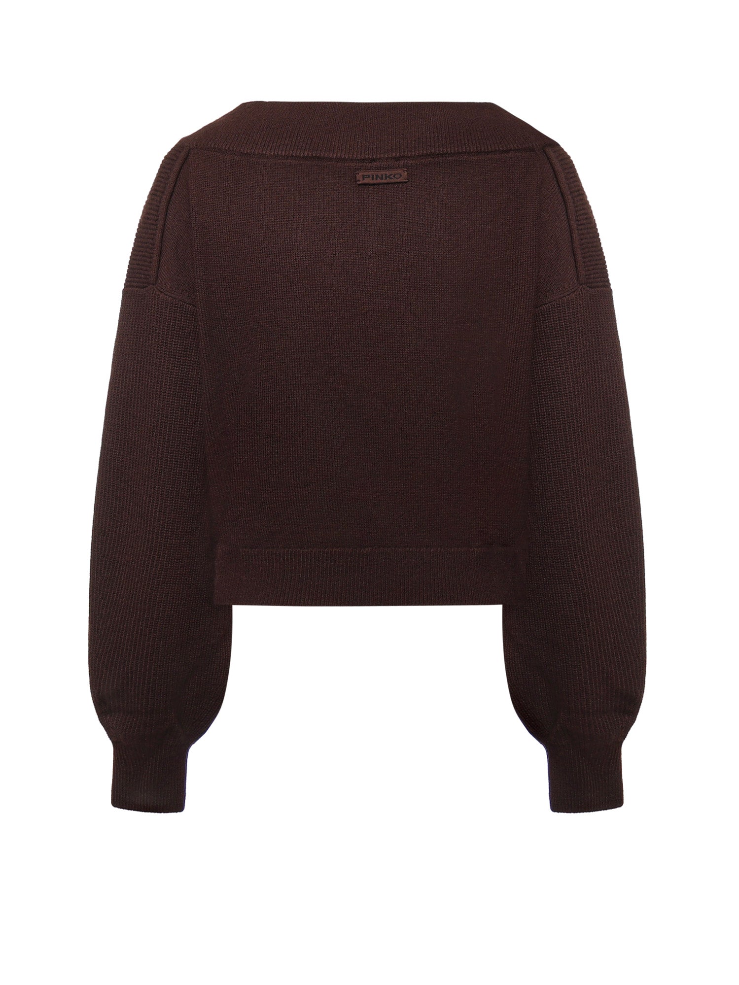 Maglia cropped in lana 107874 A3P4M04 PINKO 
