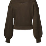 Maglia cropped in lana 107874 A3P4X18 PINKO 