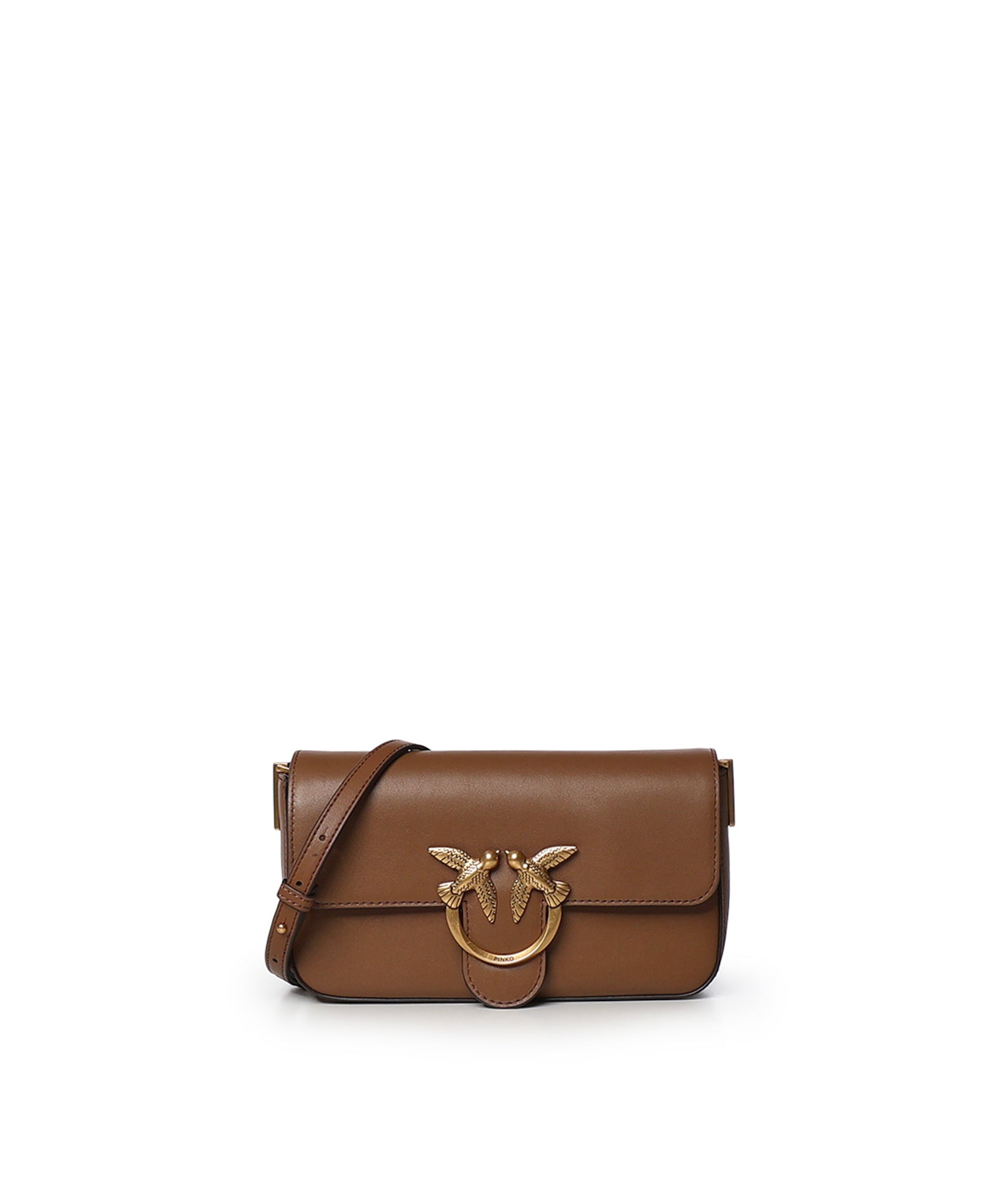 Borsa Love One Slouchy in pelle 107924 A2JGM37Q PINKO 
