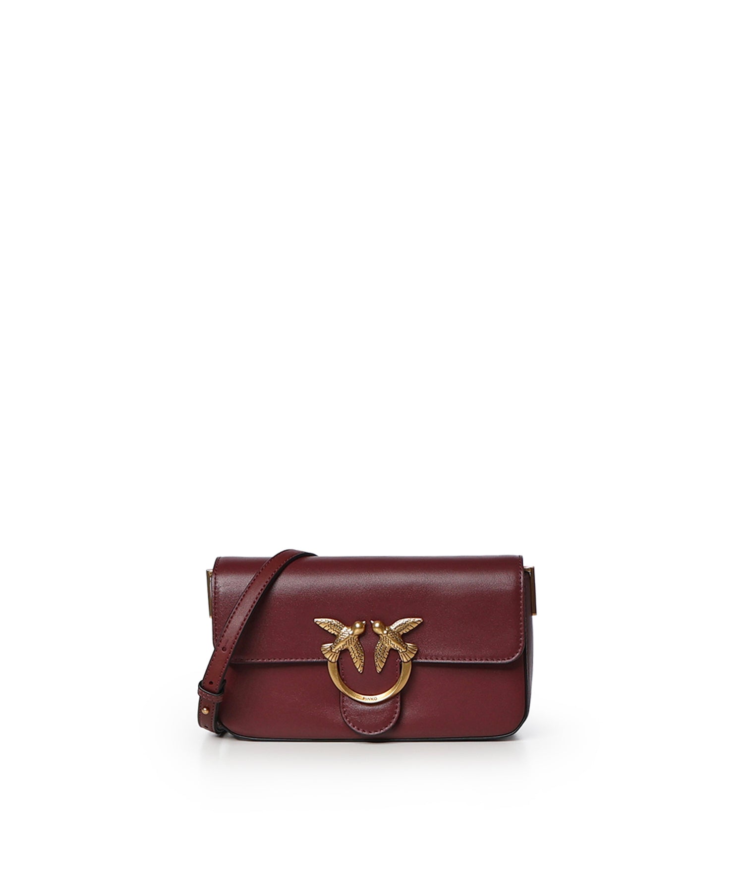 Borsa Love One Slouchy in pelle 107924 A2JGWW5Q PINKO 