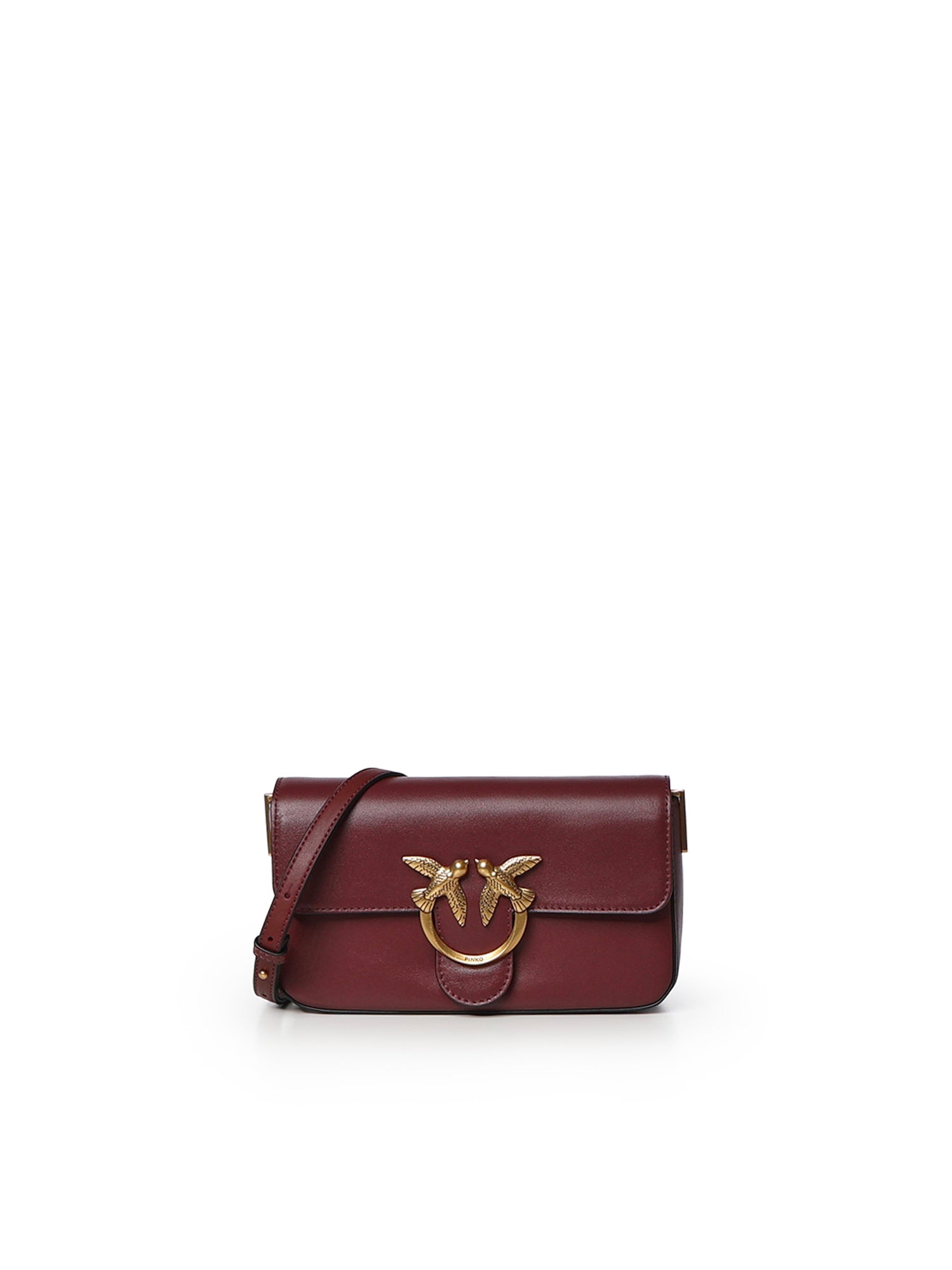 Borsa Love One Slouchy in pelle 107924 A2JGWW5Q PINKO 