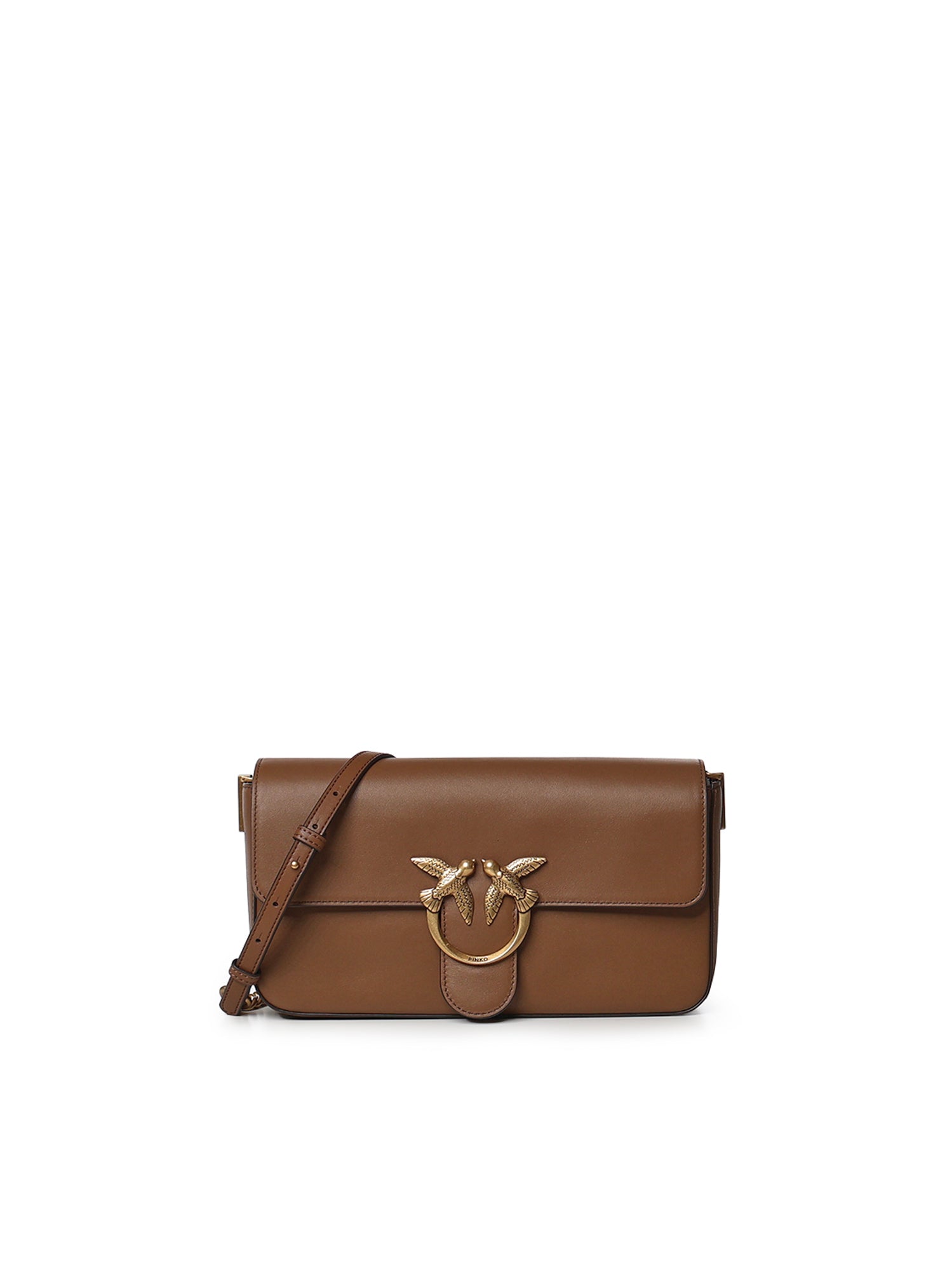 Borsa Love One Slouchy Classic in pelle 107925 A2JGM37Q PINKO 