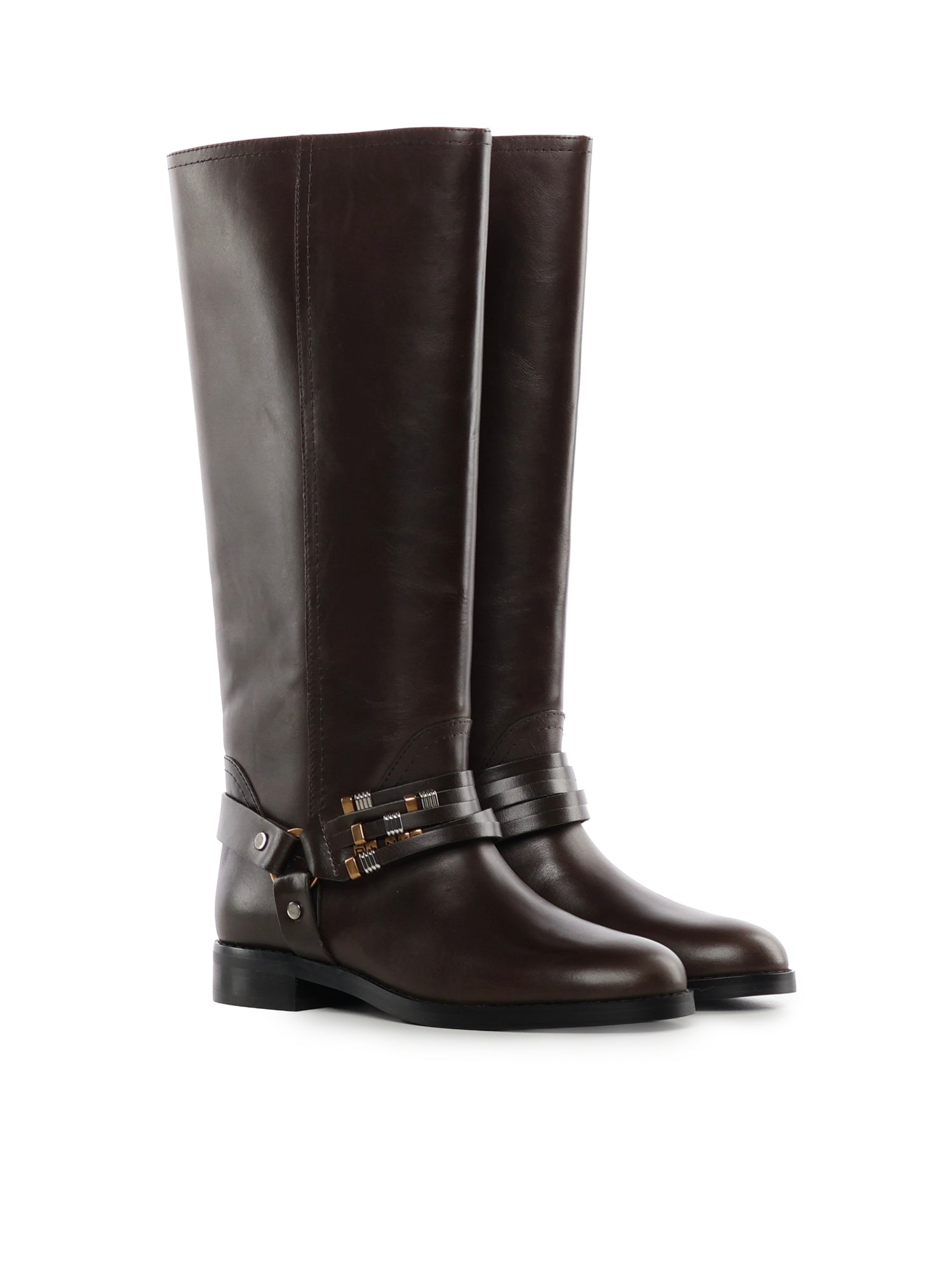 Stivali Cheval in pelle SD0583 P001L72 PINKO 
