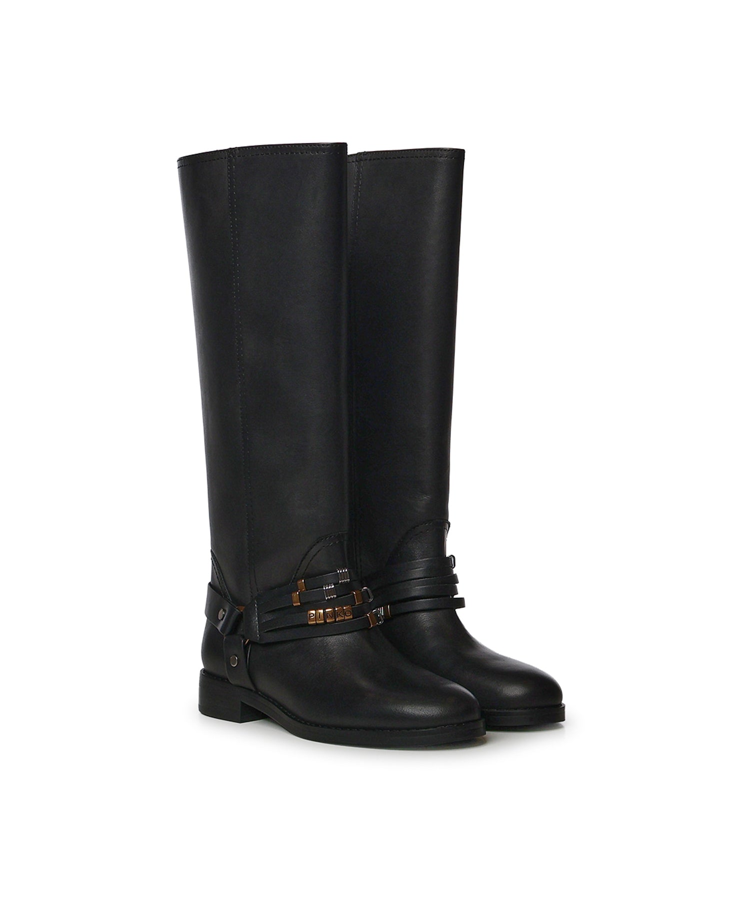 Stivali Cheval in pelle SD0583 P001Z99 PINKO 